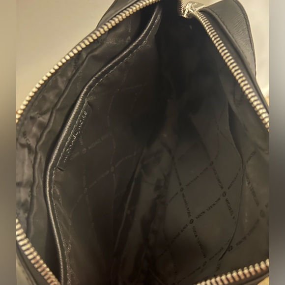 Michael Kors Black Medium Size Camera Crossbody Bag - Picture 5 of 9